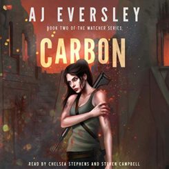Book Review and Giveaway: Carbon (The Watcher #2) by AJ Eversley